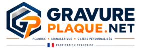 Logo Gravure Plaque.net - plaques gravées, signalétique et objets personnalisés